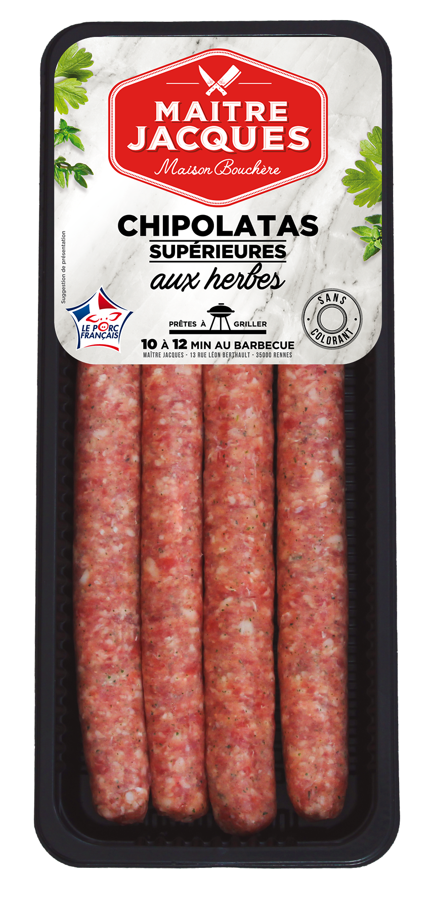 Cuisson chipolatas Supérieures à la poêle - Maître Jacques