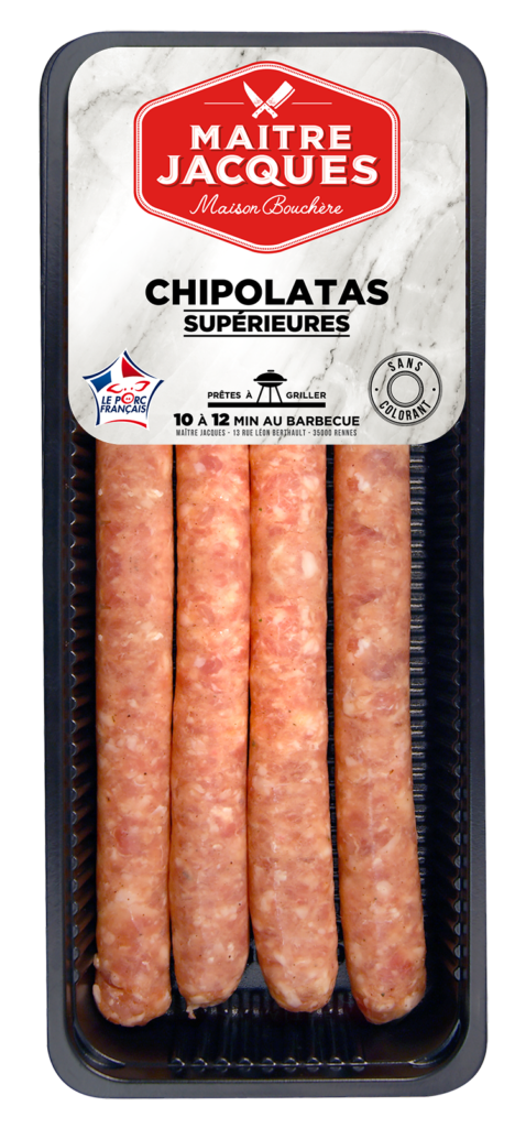 Cuisson chipolatas au barbecue - Maître Jacques