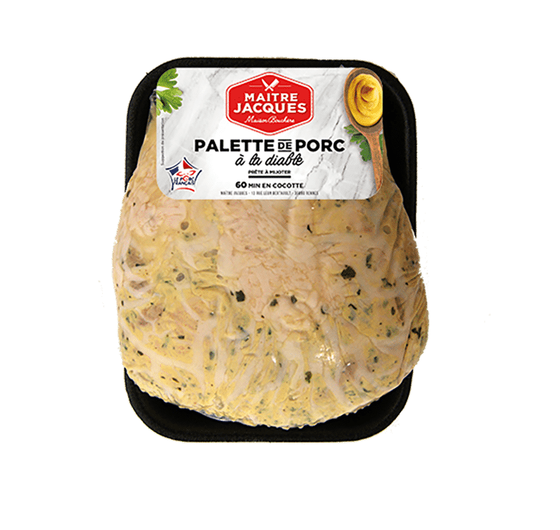 Palette de porc à la diable - Maître Jacques
