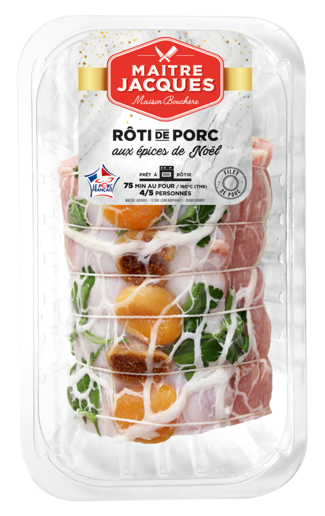 Astuces pour un rôti de porc aux épices de Noël au four - Maître Jacques